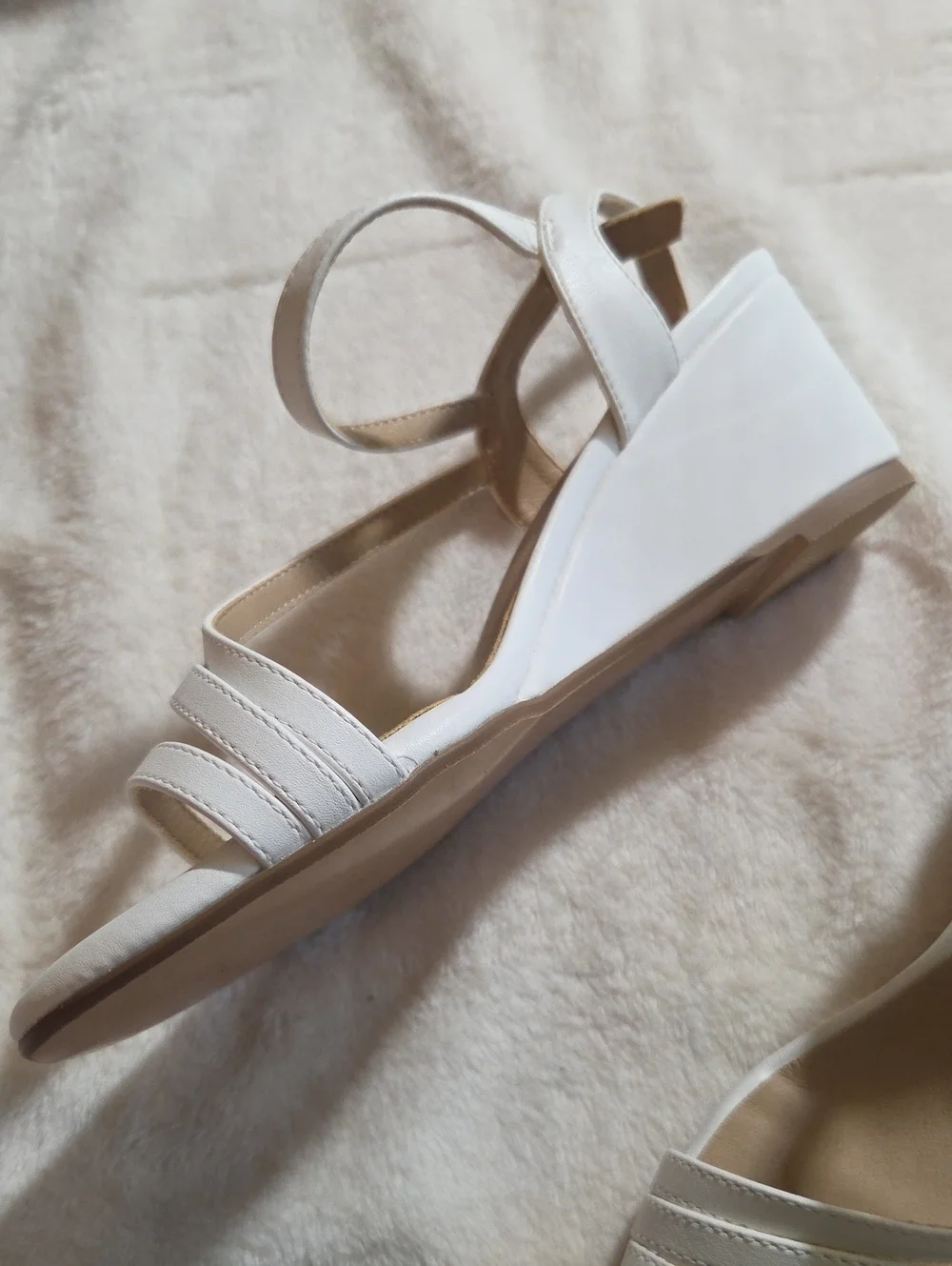 Wedge Strappy Sandals In Box
